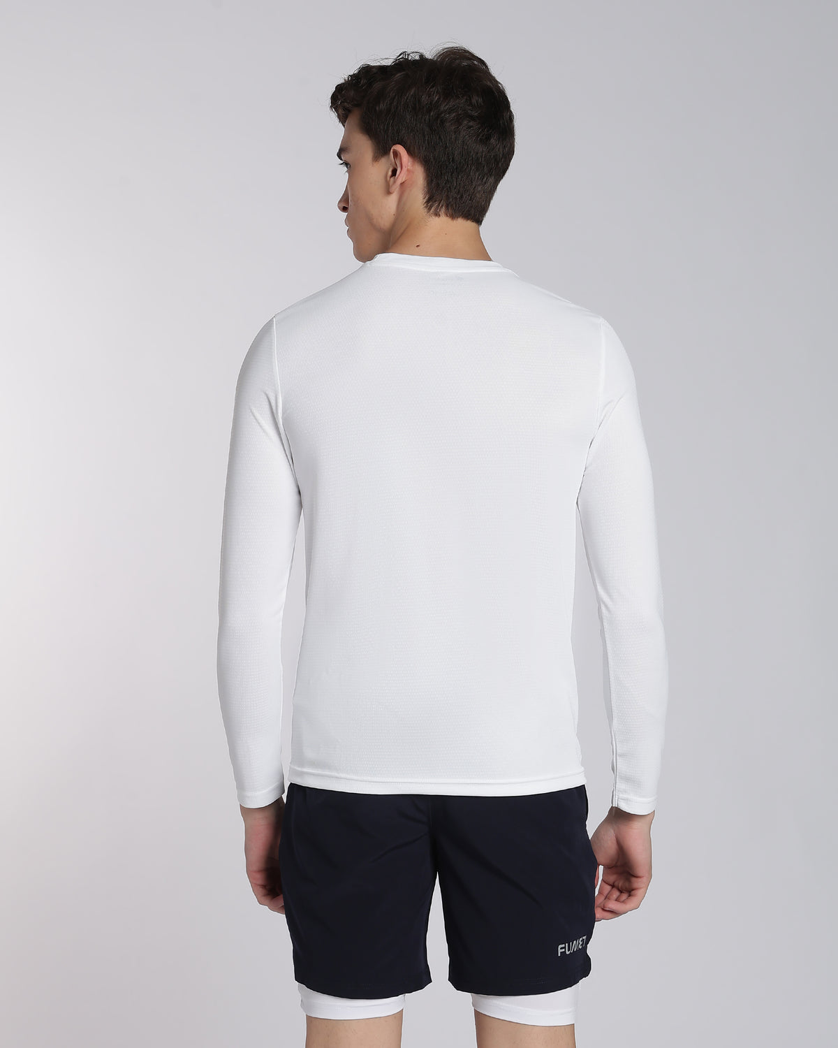 Men's  Full Sleeve T-shirt Off-White